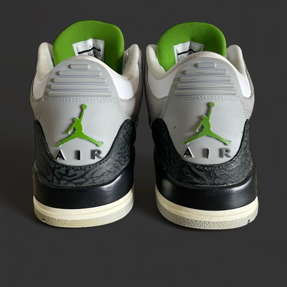 Nike Air Jordan 3 Retro Chlorophyll Men’s Size 10.5 136064-006 - Picture 5 of 8